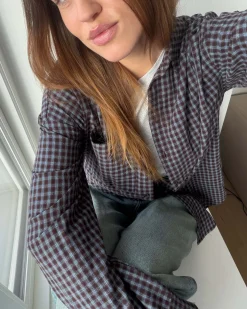 NMHAILEY ZOE CHECK SHIRT