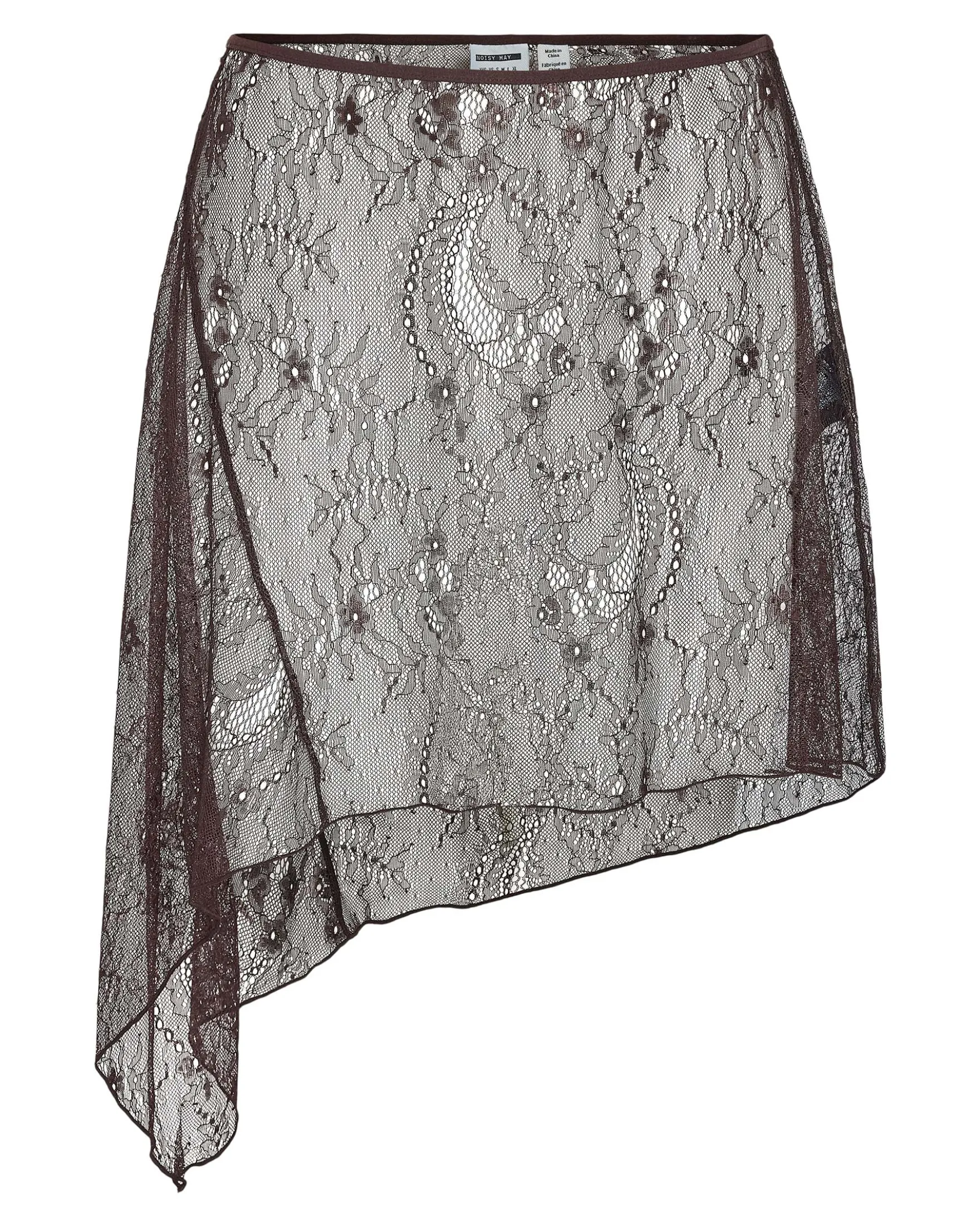 NMIDA ELASTICATED LACE SKIRT