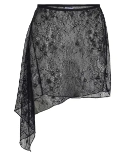 NMIDA ELASTICATED LACE SKIRT