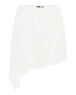 NMIDA ELASTICATED LACE SKIRT