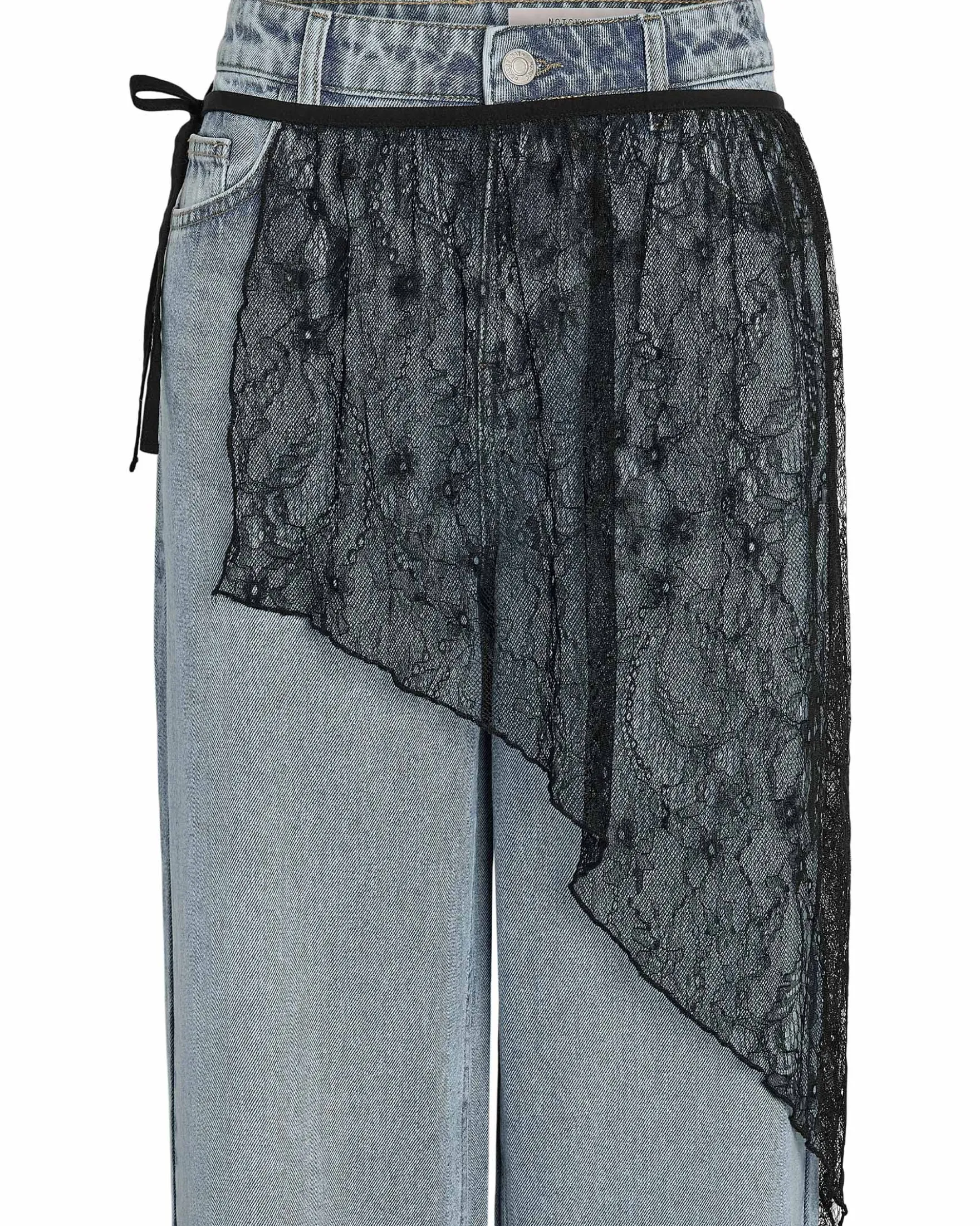NMIDA LACE WRAP SKIRT