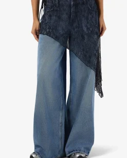 NMIDA LACE WRAP SKIRT
