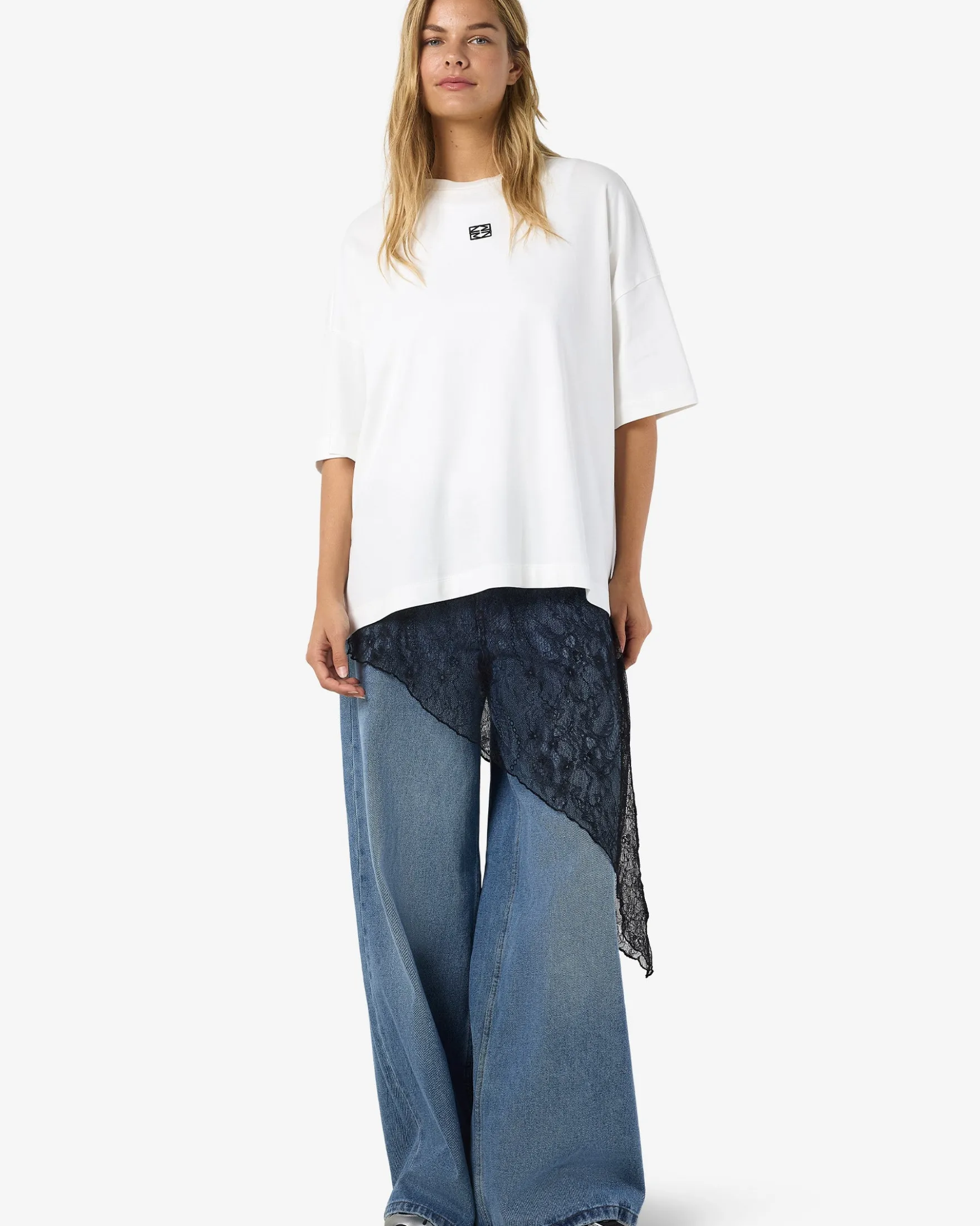 NMIDA LACE WRAP SKIRT