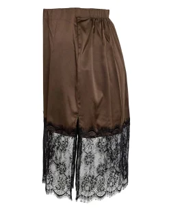 NMINFERNO SATIN LACE SKIRT