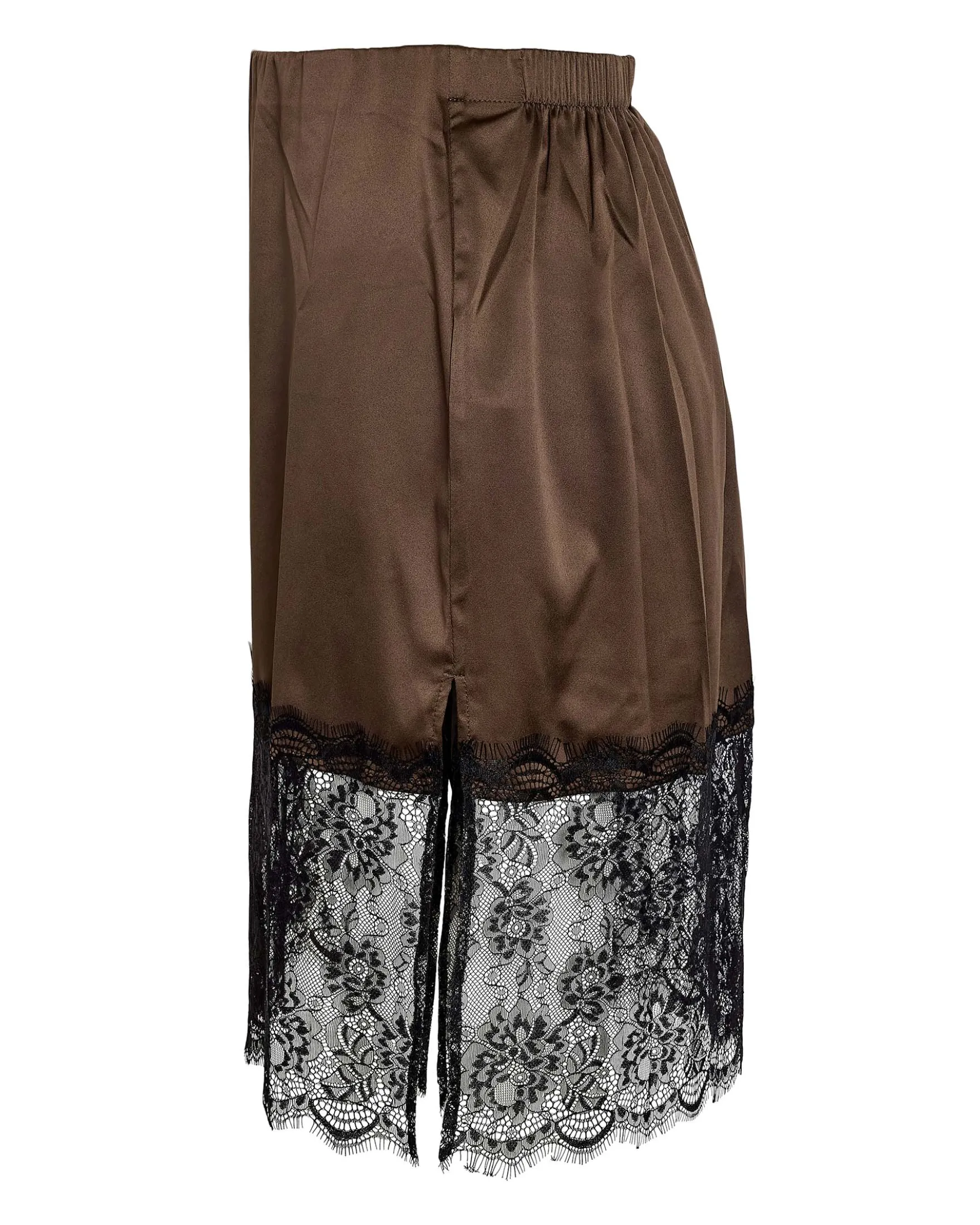 NMINFERNO SATIN LACE SKIRT