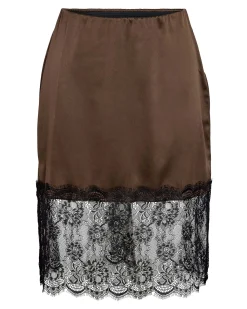 NMINFERNO SATIN LACE SKIRT