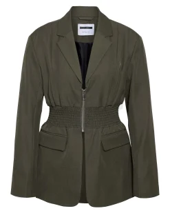 NMIRIS L/S SMOCK FITTED BLAZER