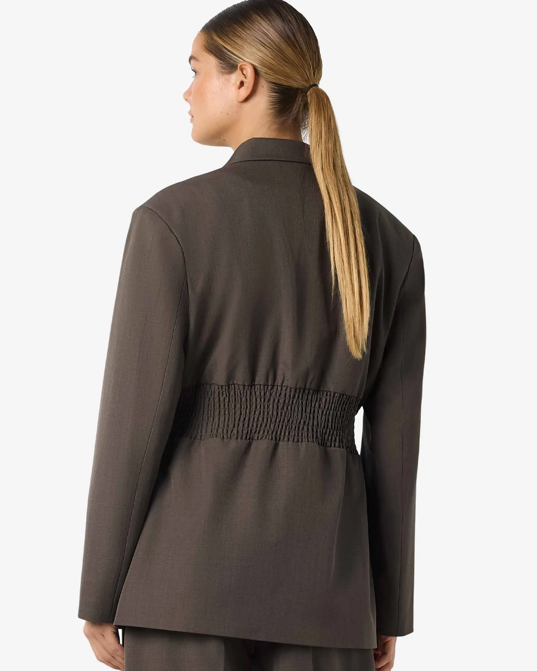 NMIRIS L/S SMOCK FITTED BLAZER