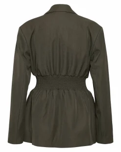 NMIRIS L/S SMOCK FITTED BLAZER