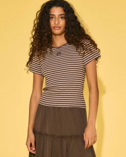 NMJUDY STRIPED BABY TEE