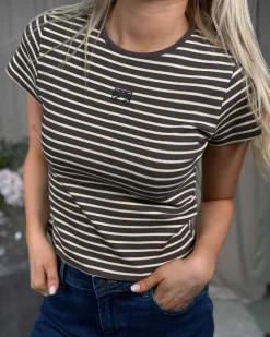 NMJUDY STRIPED BABY TEE
