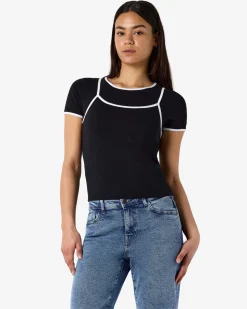 NMKERRY DOUBLE LAYER TOP