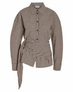 NMKILAH L/S SCARFSHIRT