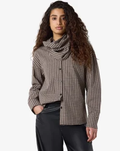 NMKILAH L/S SCARFSHIRT