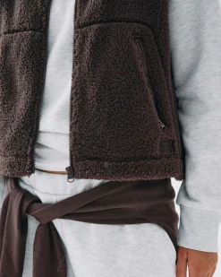 NMMASEY SHORT TEDDY VEST