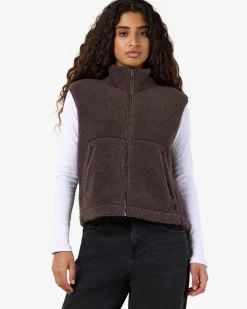NMMASEY SHORT TEDDY VEST