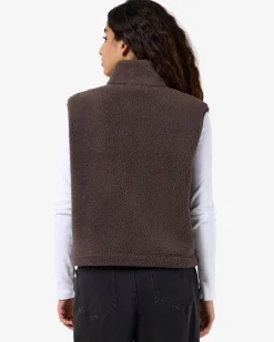 NMMASEY SHORT TEDDY VEST
