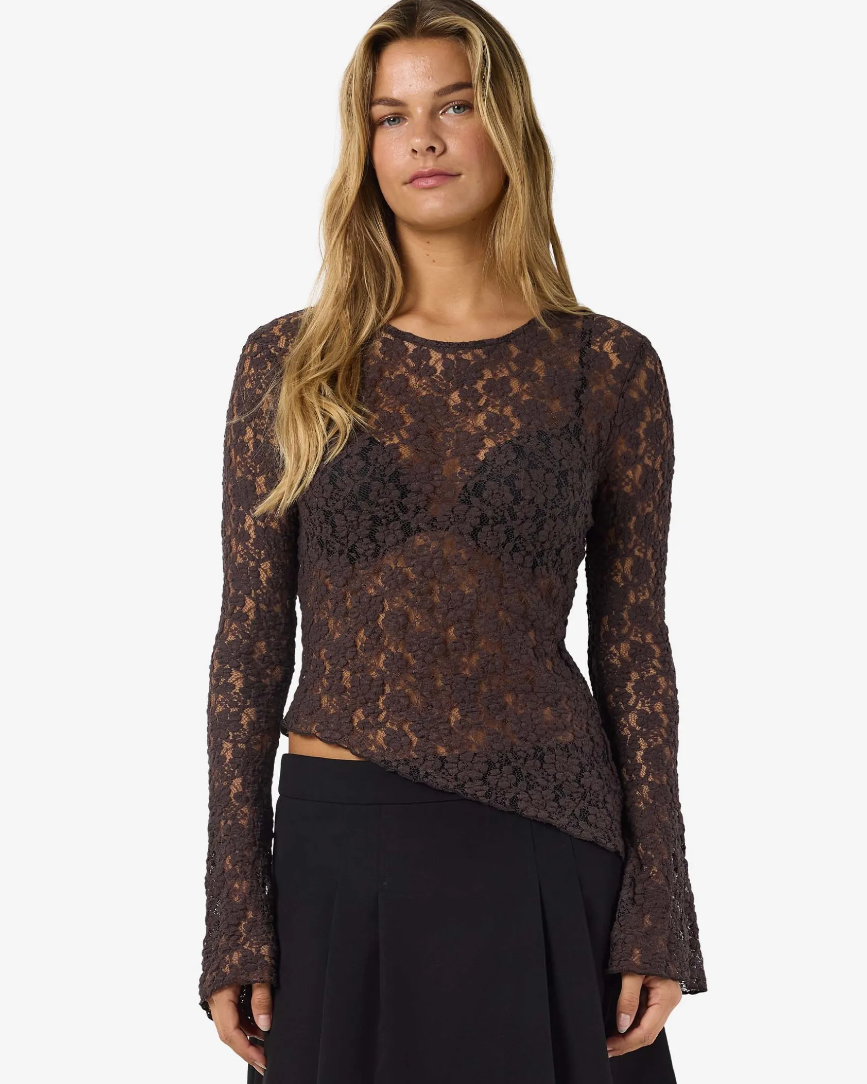 NMMIRIAM L/S ASSYMETRIC TOP