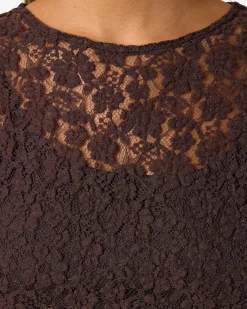 NMMIRIAM L/S MAXI LACE DRESS