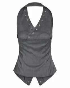 NMRUBY EYELET VEST
