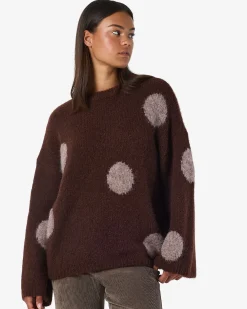 NMSUTTON POLKA OVERSIZE KNIT