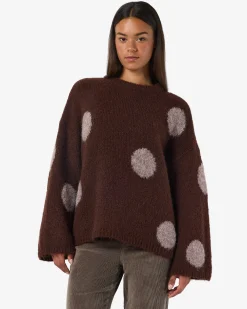 NMSUTTON POLKA OVERSIZE KNIT