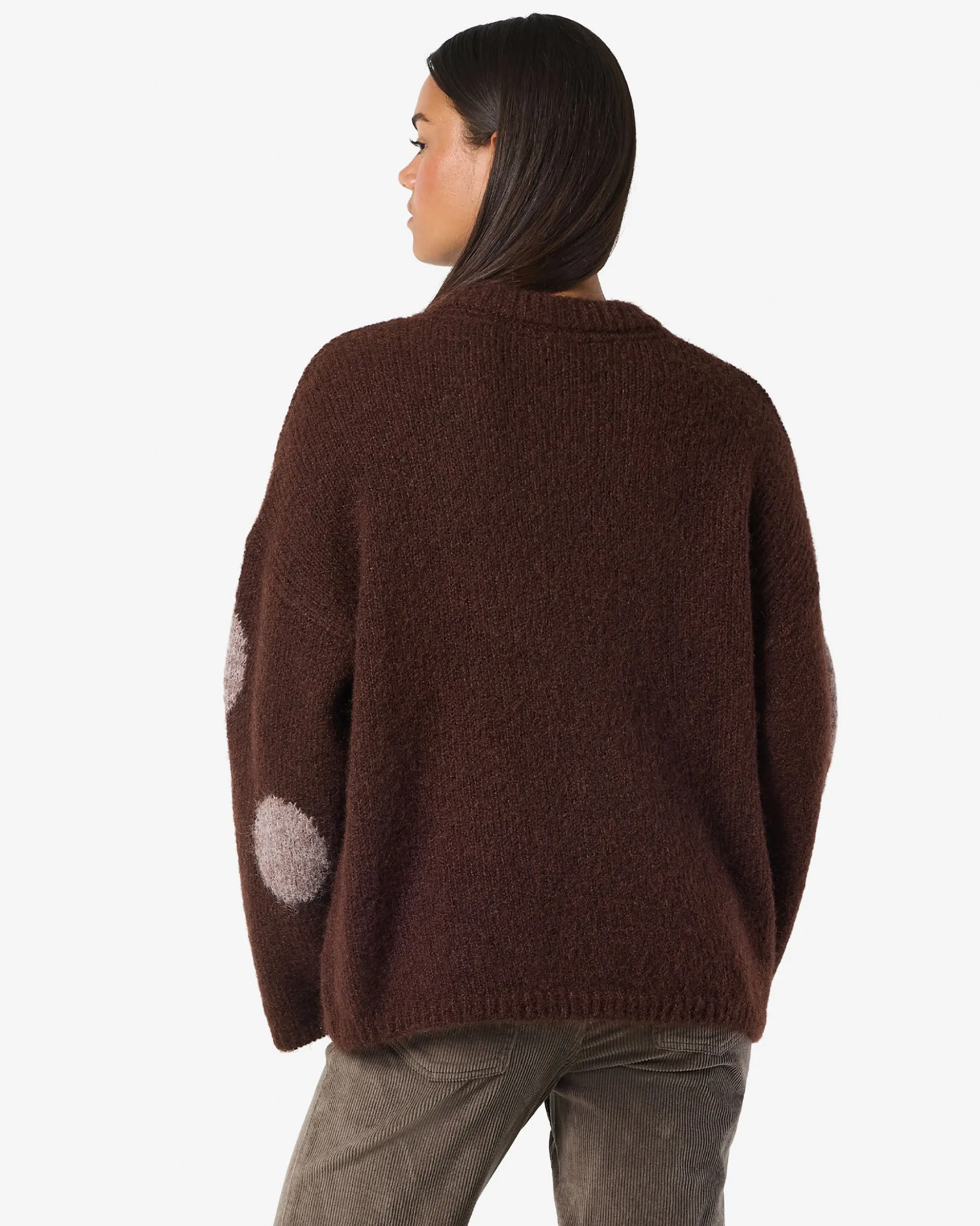 NMSUTTON POLKA OVERSIZE KNIT