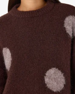 NMSUTTON POLKA OVERSIZE KNIT