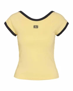NMTWIN S/S O-NECK CONTRAST TEE