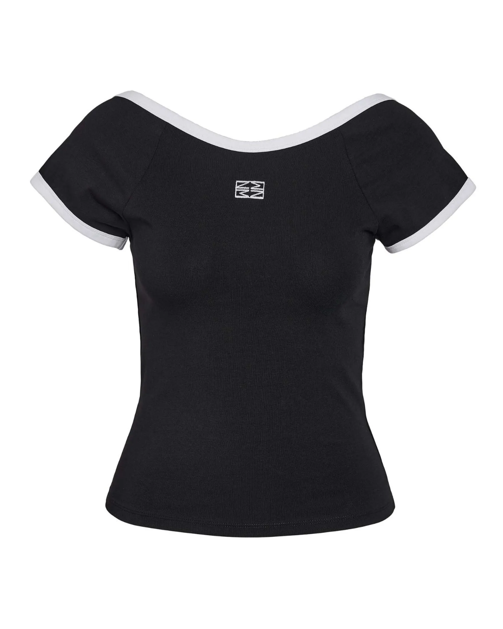 NMTWIN S/S O-NECK CONTRAST TEE