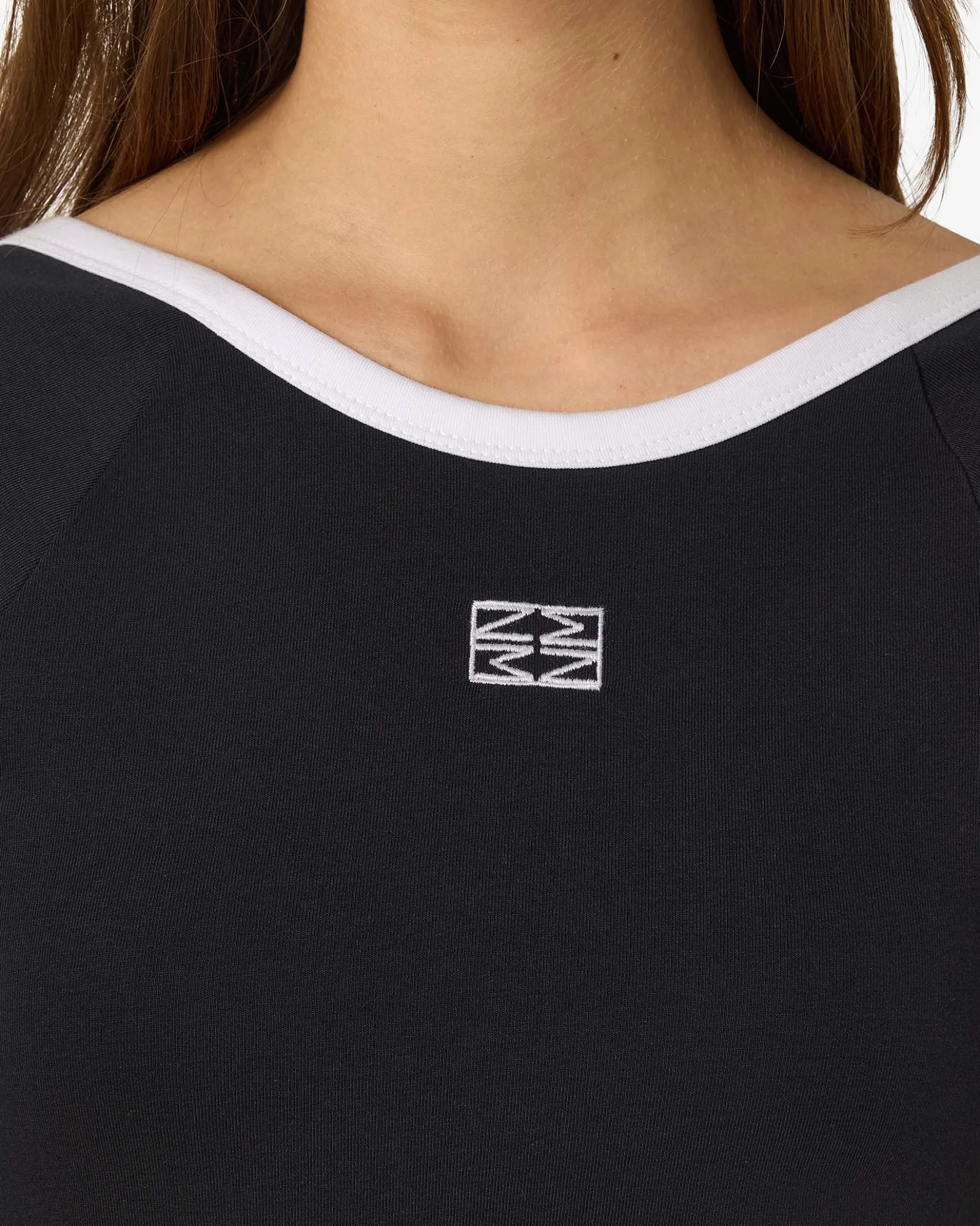 NMTWIN S/S O-NECK CONTRAST TEE