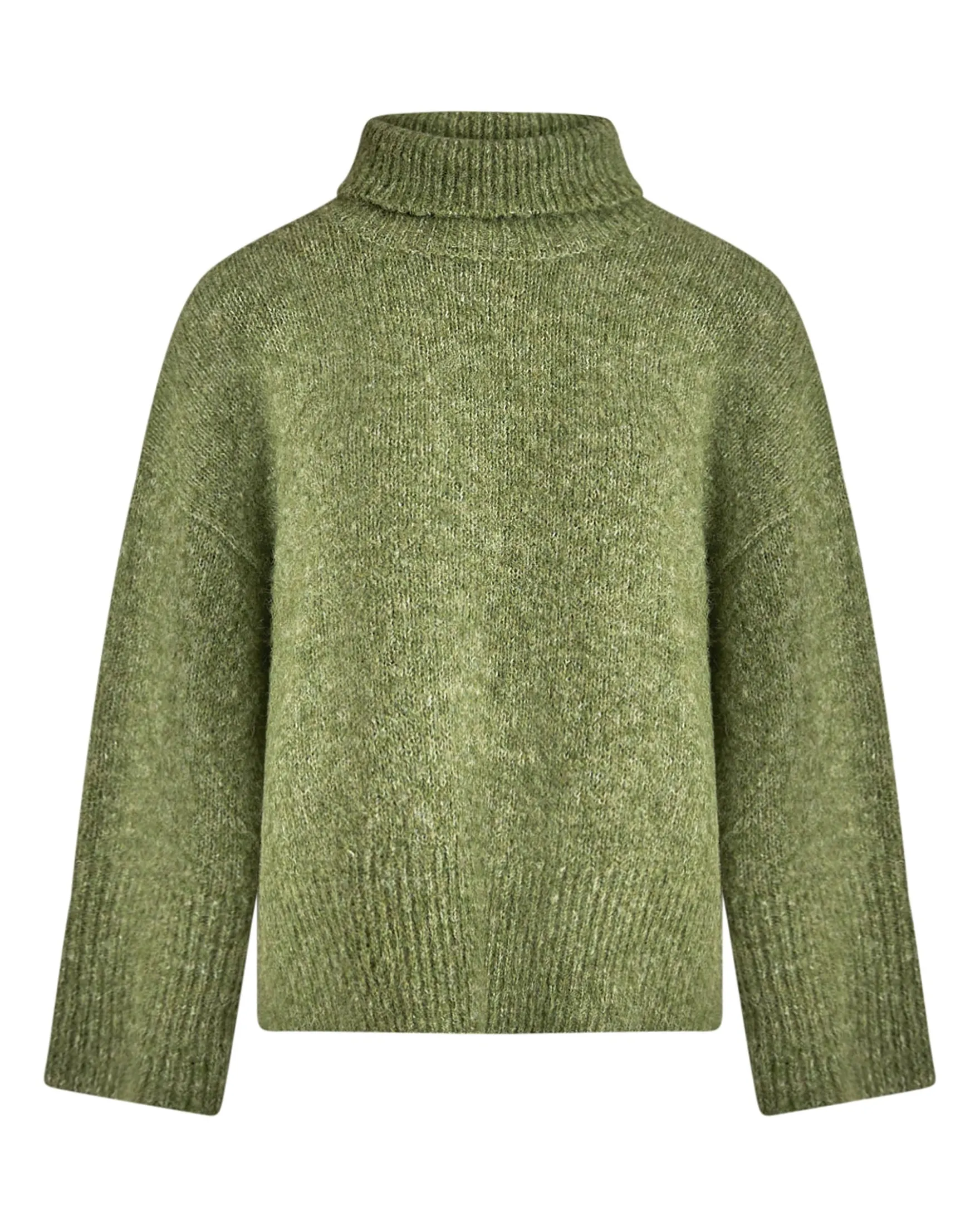 Nona fluffy highneck knit