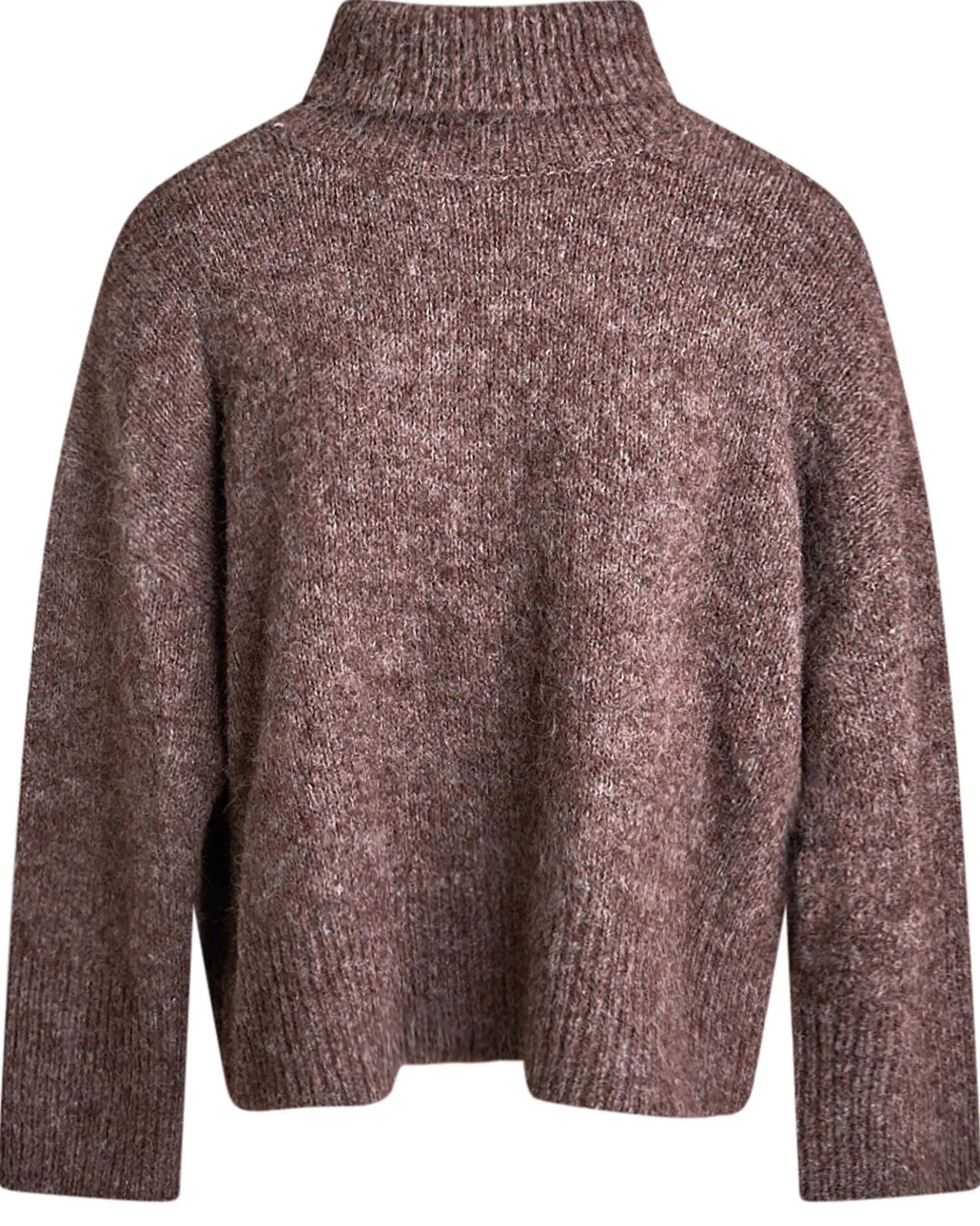 Nona fluffy highneck knit