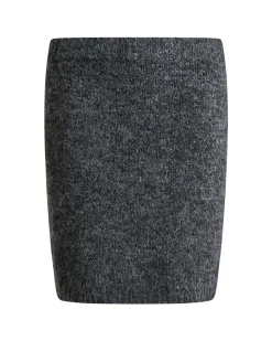 Nona fluffy knit skirt