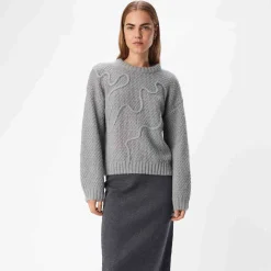 Objakina l/s knit pullover