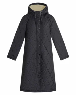OBJAMANDA LONG QUILT COAT