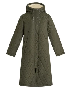OBJAMANDA LONG QUILT COAT
