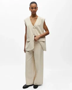 OBJBELLA BOXY S/L WAISTCOAT