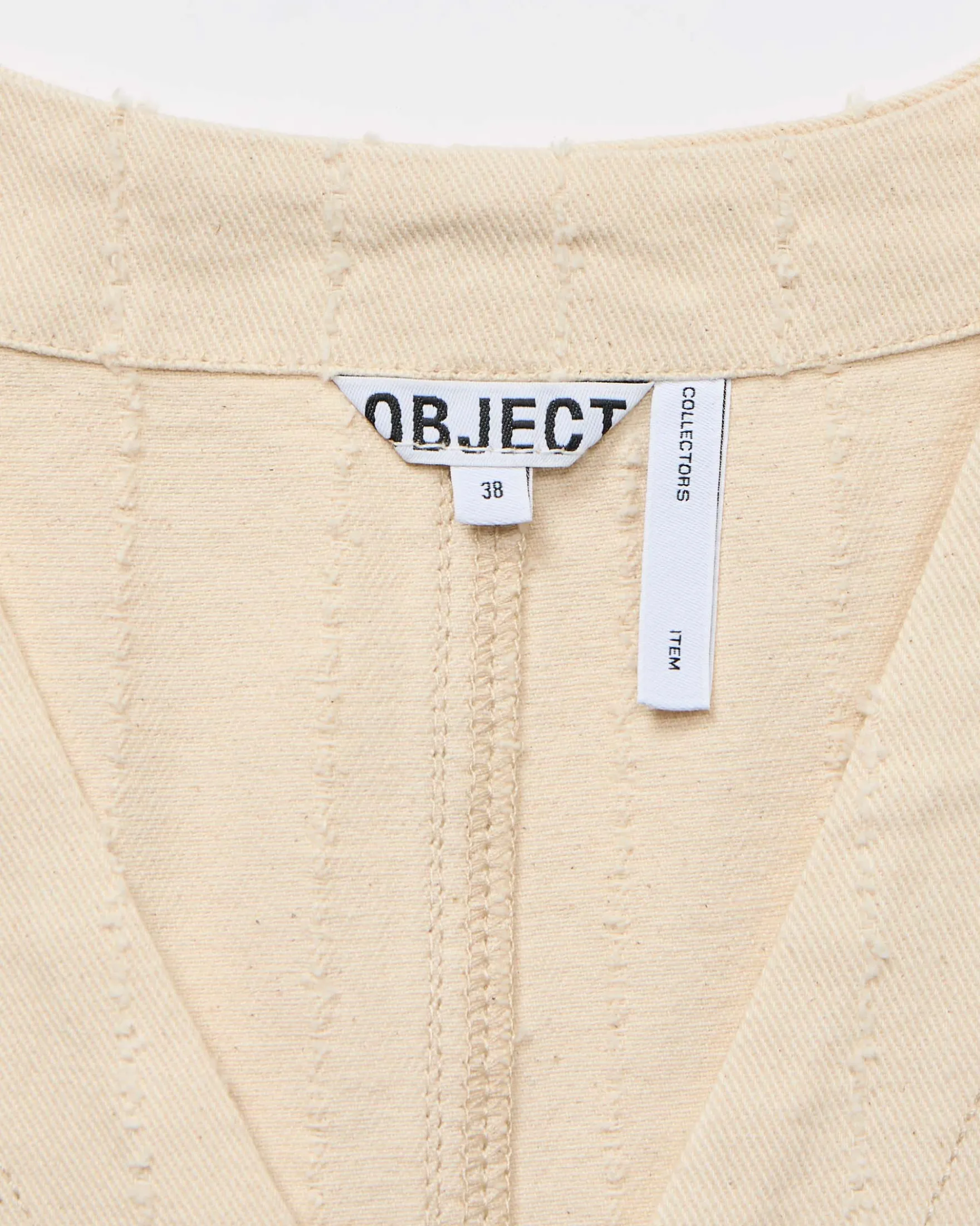 OBJBELLA BOXY S/L WAISTCOAT