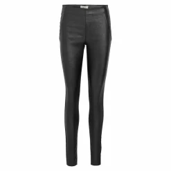 Objbelle coated glitter leggings