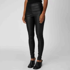 Objbelle coated leggings