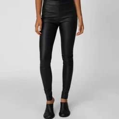 Objbelle coated leggings
