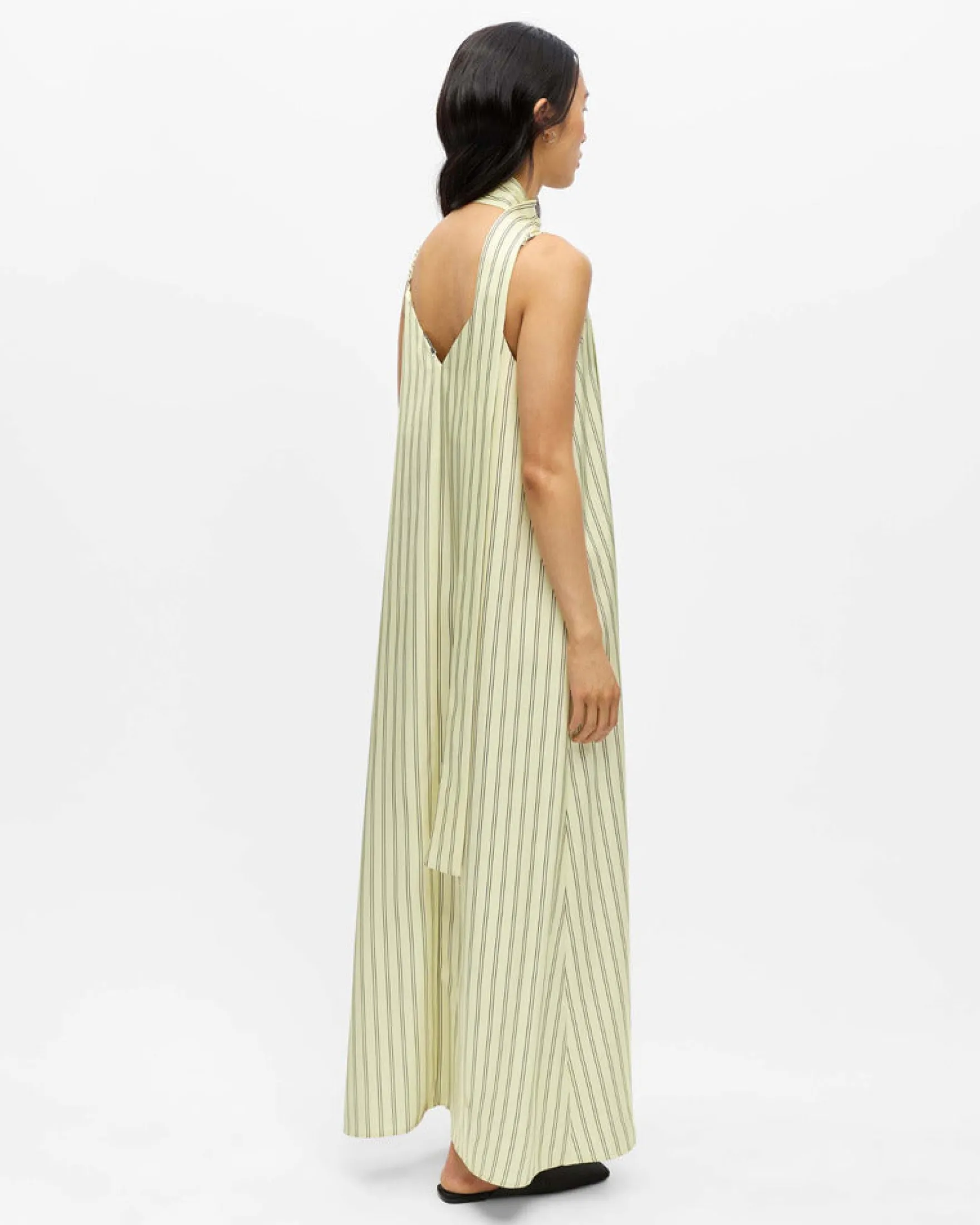 OBJCHILLI S/L LONG SLIP DRESS