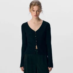 Objcostica l/s cardigan knit