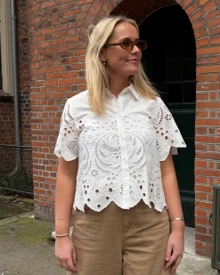 OBJELENA S/S CROP TOP