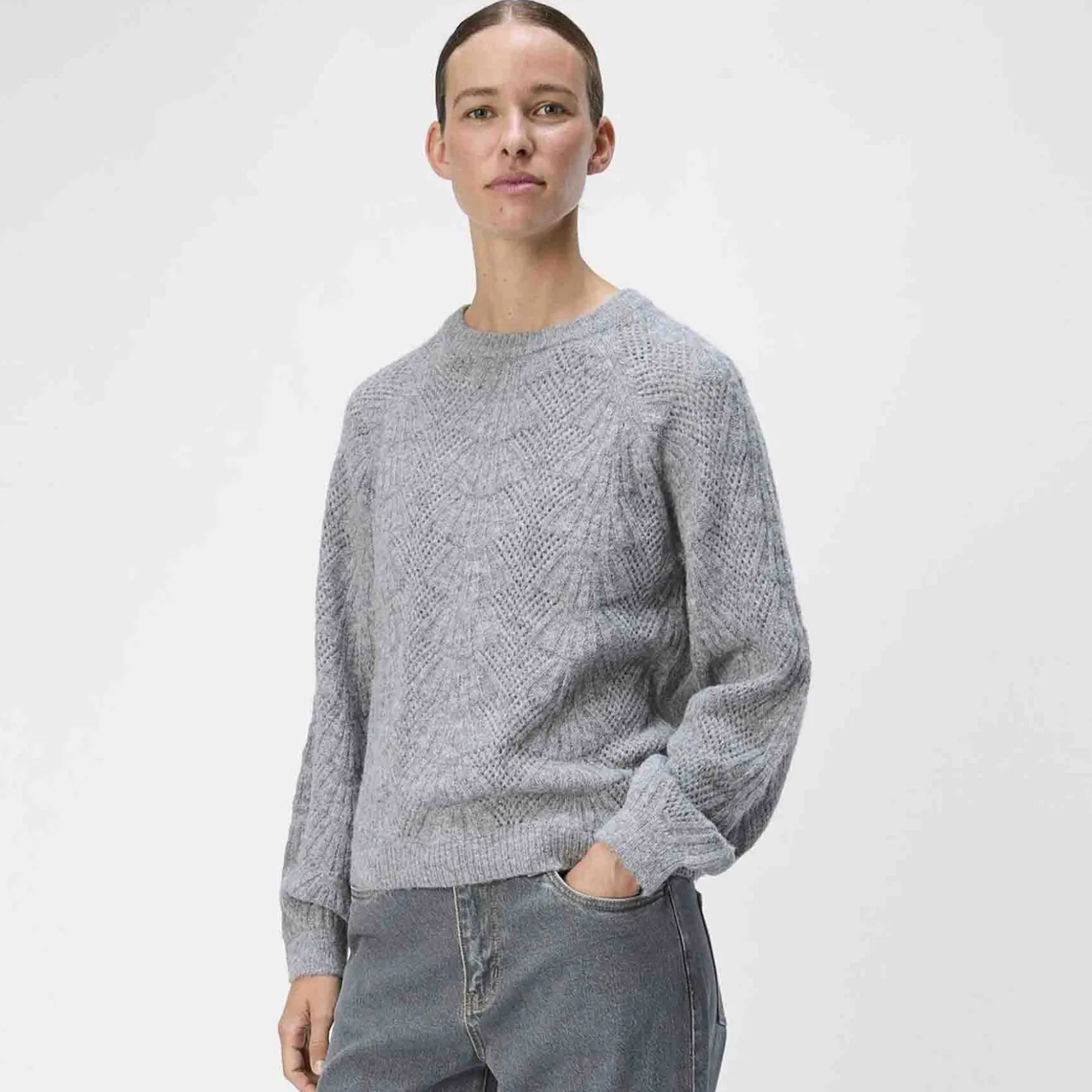 Objflora knit pullover