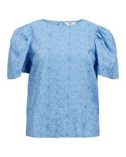 OBJILLY S/S RE O-NECK TOP