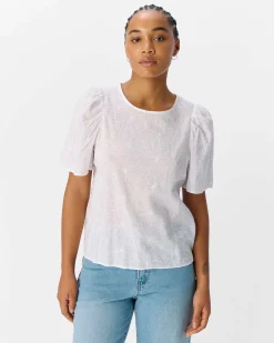 OBJILLY S/S RE O-NECK TOP