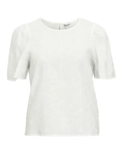 OBJILLY S/S RE O-NECK TOP