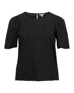 OBJILLY S/S RE O-NECK TOP